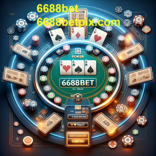 Poker Online na 6688bet: Diversão e Oportunidade de Ganhos